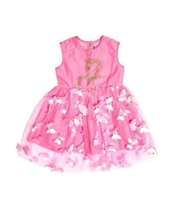 Butterfly Pink Dress