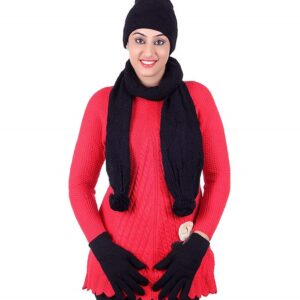 Cap, Muffler & Gloves Set