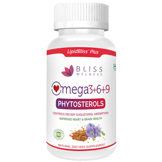 Bliss Welness Omega 3+6 with Phytosterols