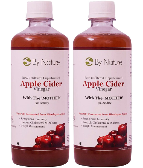 By Nature Apple Cider Vinegar Pack of 2