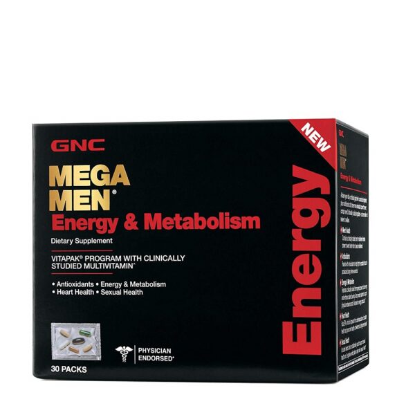 GNC Mega Men Energy and Metabolism Capsules