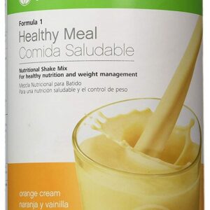 Herbalife Formula 1 Nutritional Shake Mix Orange Cream Flavour