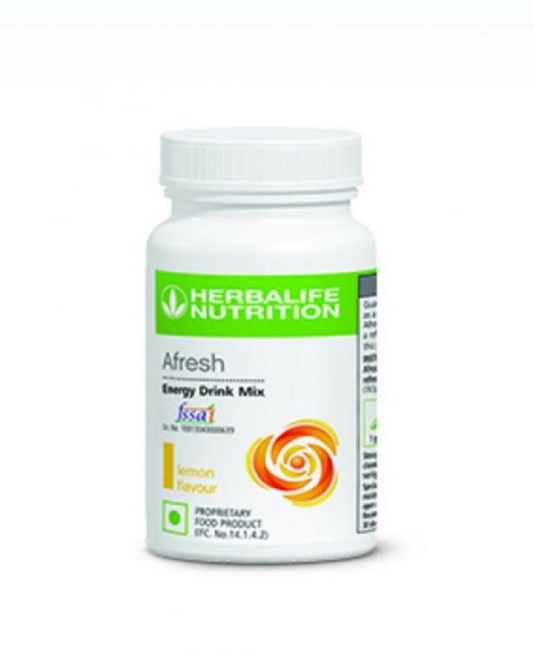 Buy Herbalife Nutrition Afresh Energy Drink Mix (50g, Lemon) Online at Best Price in India
