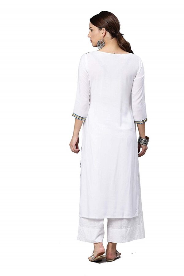 Crepe A-Line Kurta 1