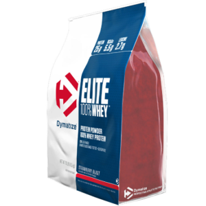 Dymatize Elite 100% Whey Protein, 10 lb Strawberry -1