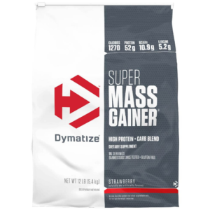 Dymatize Super Mass Gainer, 12 lb Strawberry