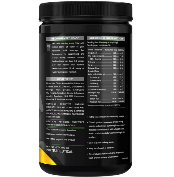 MuscleBlaze BCAA Pro 0.99 lb, Watermelon - 1