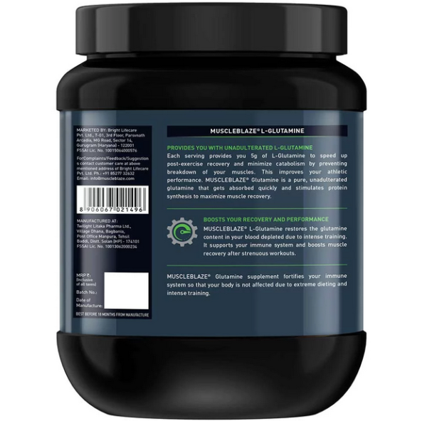 MuscleBlaze L-Glutamine -1