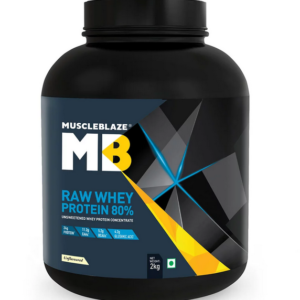 MuscleBlaze Raw Whey Protein (4.4 lb Unflavoured)