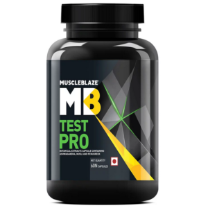 MuscleBlaze Test Pro 60 Capsules Unflavoured
