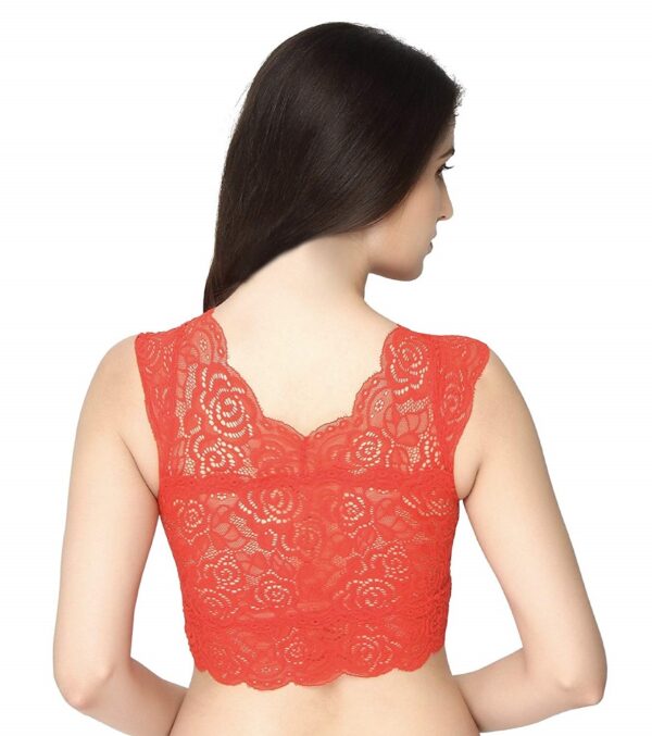 Net Bustier Saree Blouse 2