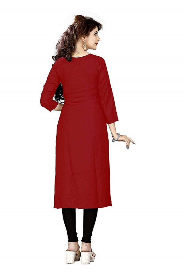 Rayon A-Line Kurti 1