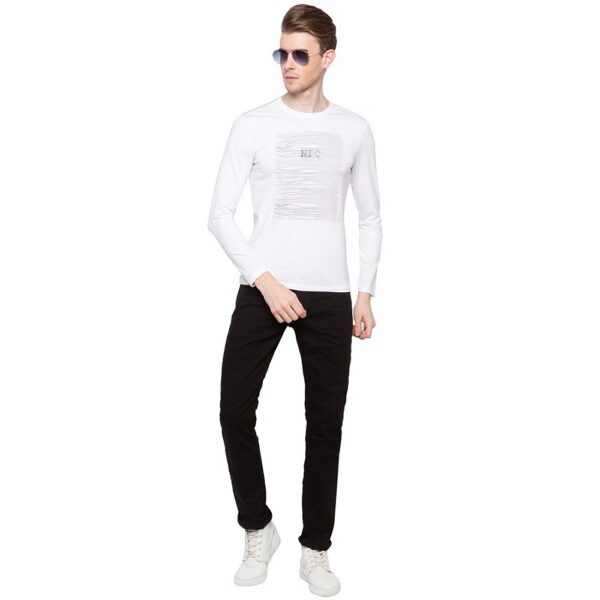 Solid Slim Fit T-Shirt 2