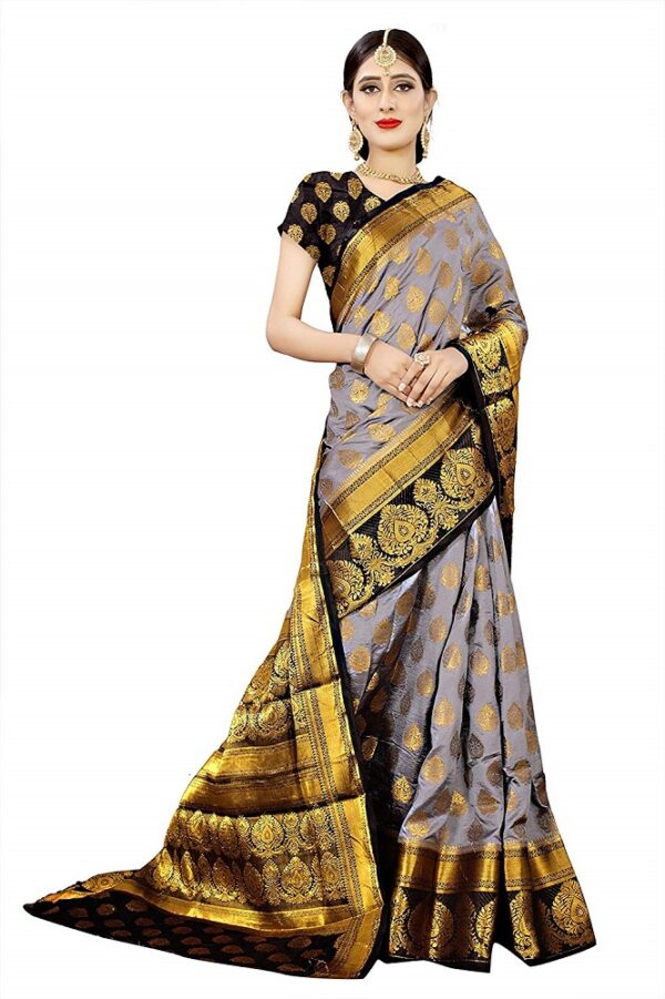 Traditional Heavy Woven Banarasi Silk Saree