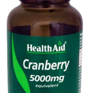 HealthAid Cranberry 5000 mg Equivalent