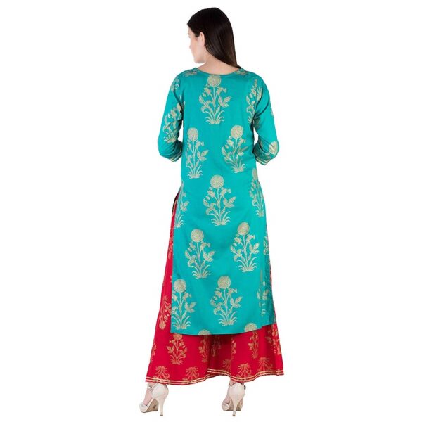 Kurta Printed, Dupatta & Palazzo Set 2