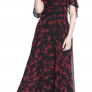 Synthetic A-Line Dress