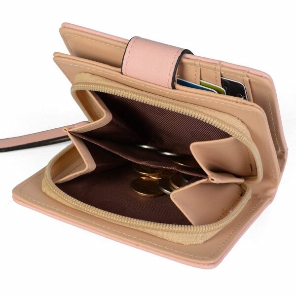 Leaf Bi-Fold Card Holder Purse/Clutch/Wallet For Women & Girls - Paradox - Image 4