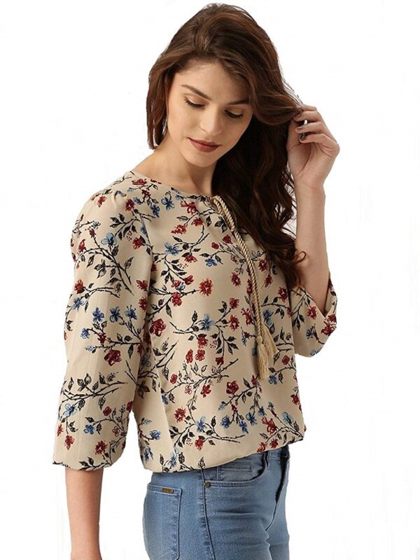 Floral Print Top 1