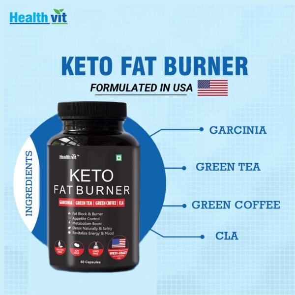 Healthvit Keto Fat Burner 1
