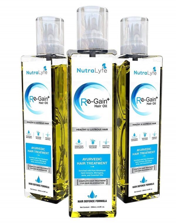 Nutralyfe Re-Gain + Hair Oil