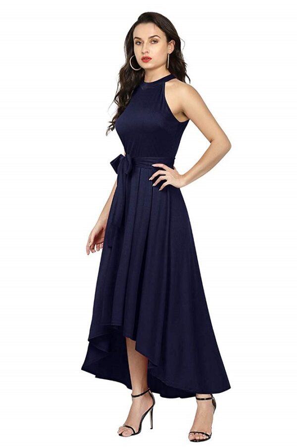 Western High-Low Rayon Dress 1