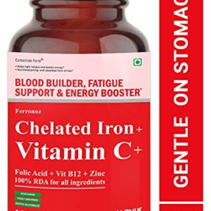 Carbamide Forte Chelated Iron with Vitamin C, B12, Folic Acid & Zinc