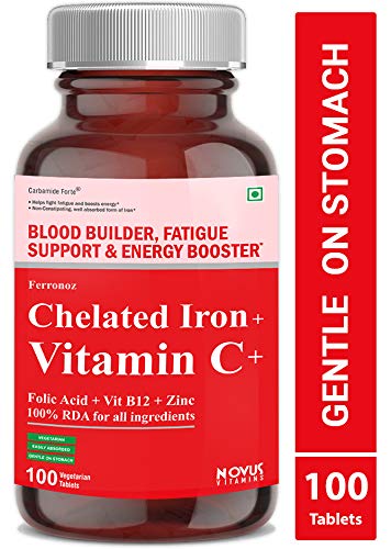 Carbamide Forte Chelated Iron with Vitamin C, B12, Folic Acid & Zinc