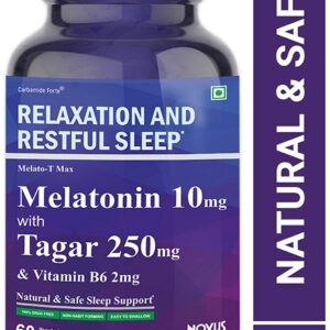 Carbamide Forte Melatonin 10mg with Tagara 250mg & Vitamin B6 2mg
