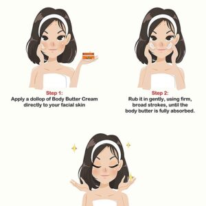 Glint Lotus & Honey Rich Body Butter Moisturizing Facial Cream 1