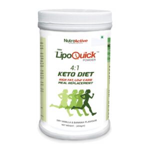 NutroActive LipoQuick Keto Diet Meal Replacement Powder