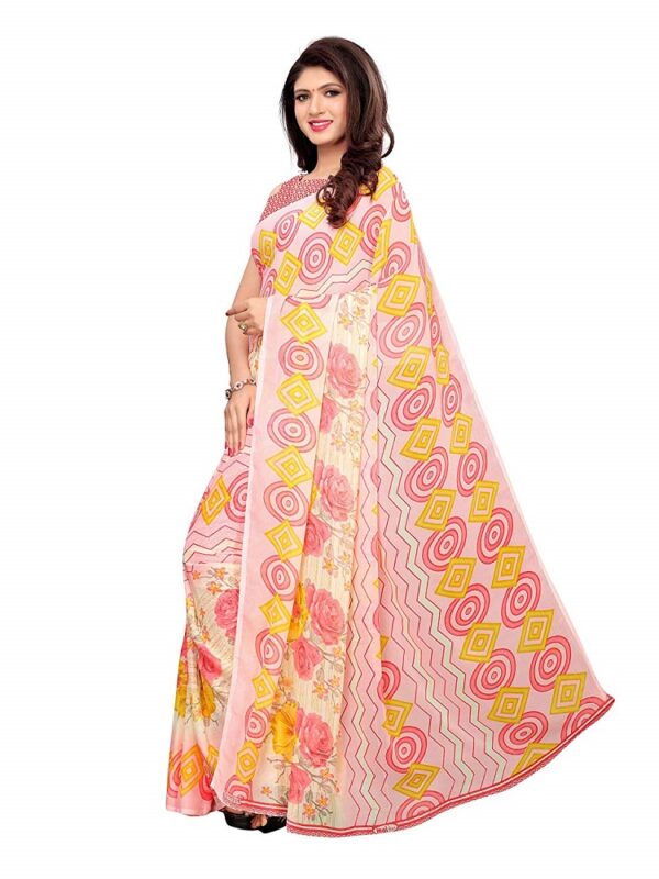 Printed Georgette Saree 1