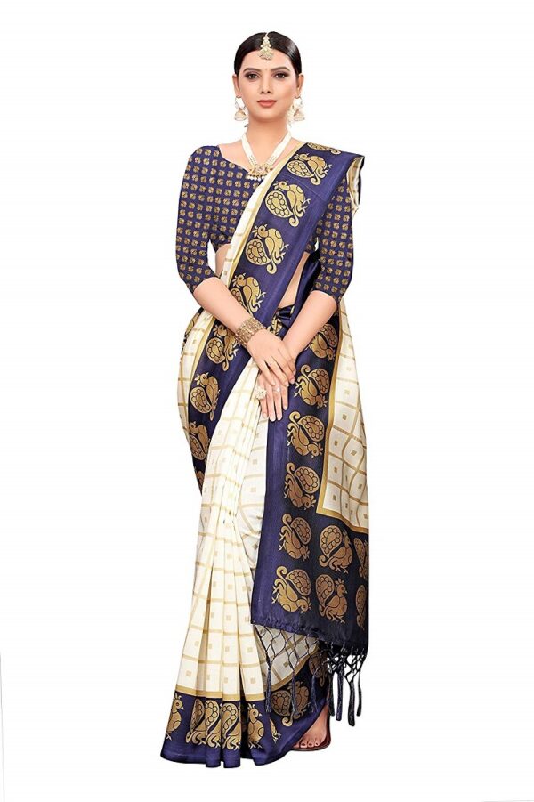 Silk Saree with Blouse Piece