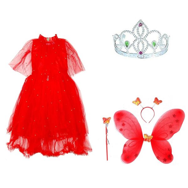 Pari Angel Fairy Butterfly Costume Frock Dress